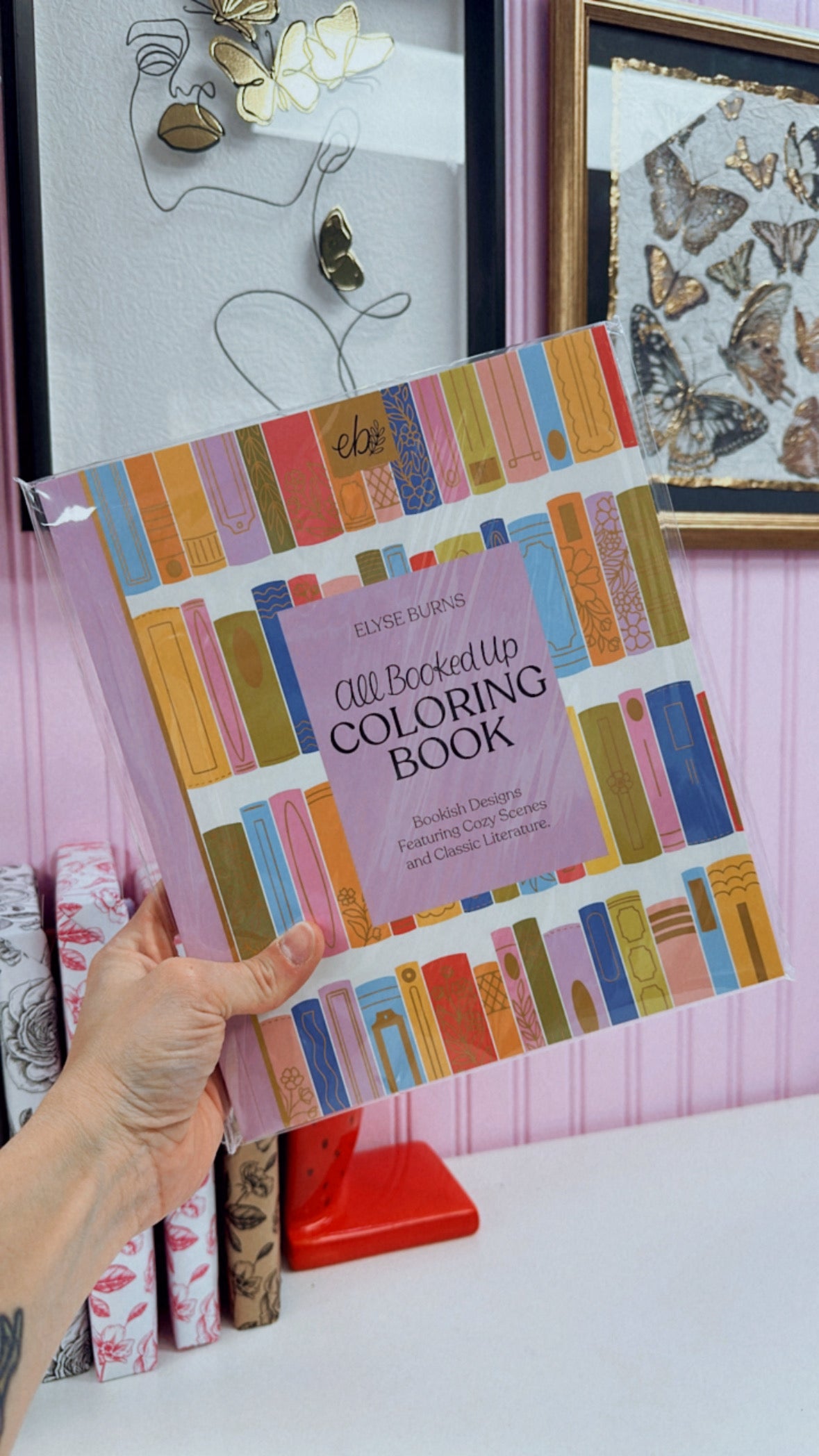 All Booked Up! Coloring Book