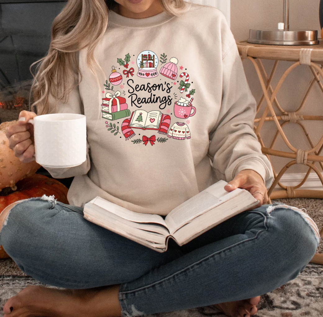 Season’s Readings Crewneck (Beige)