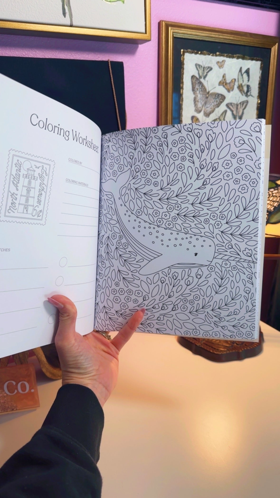 Coastal Americana Coloring Book