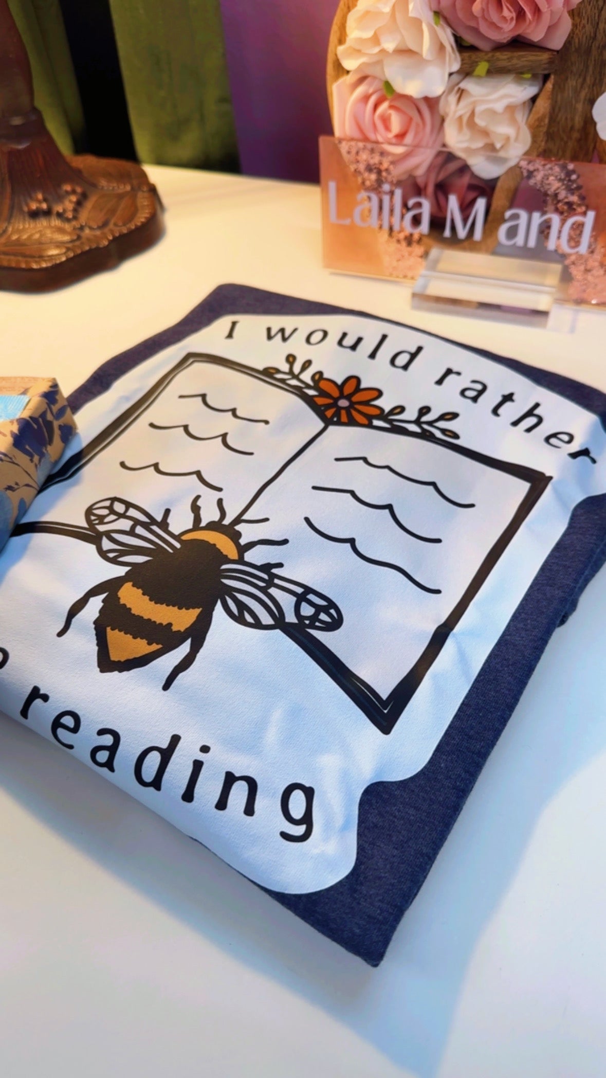 *New* Rather Bee Reading T-shirt + Book