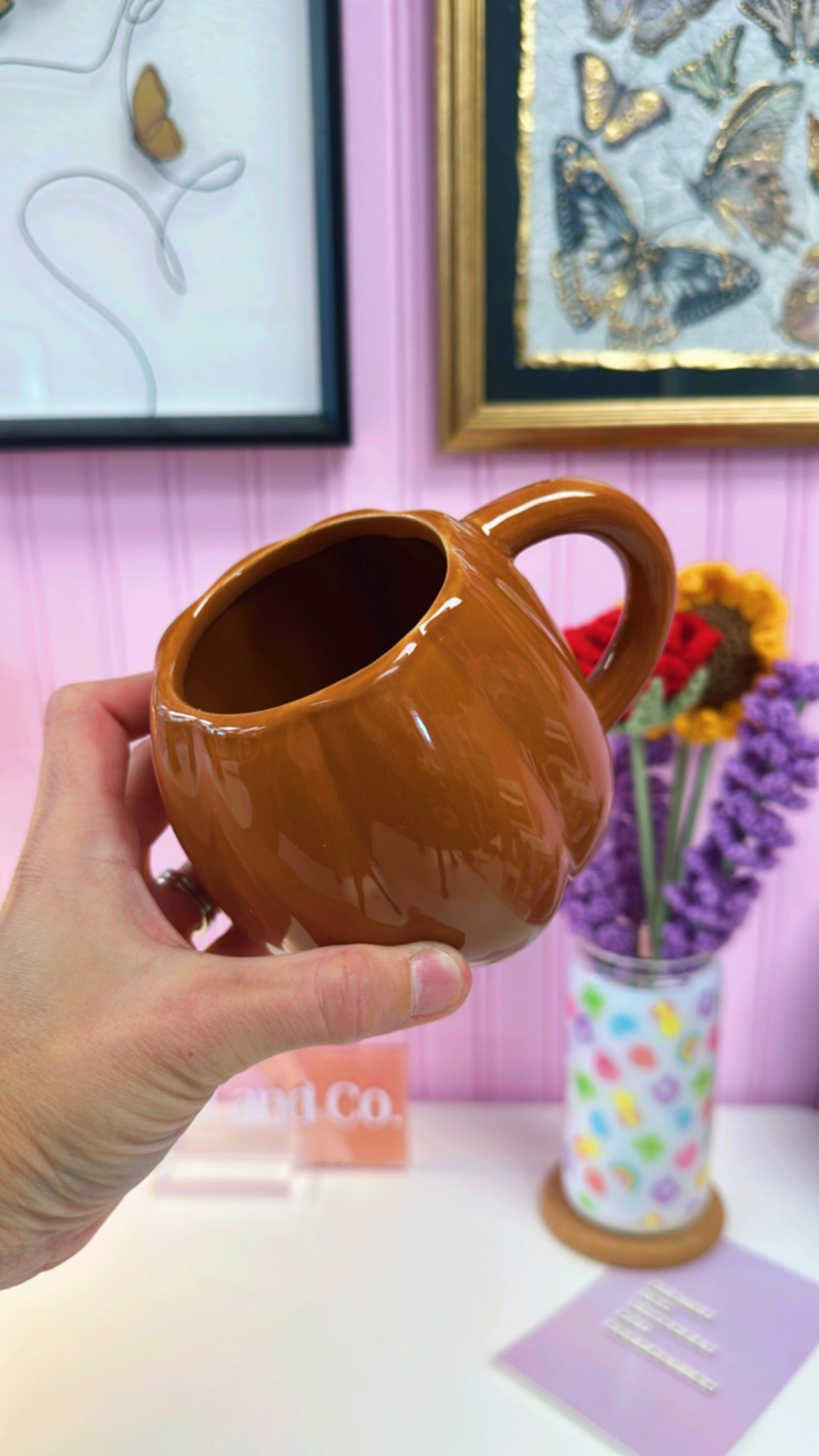 Orange Pumpkin Coffee Mug (19oz)