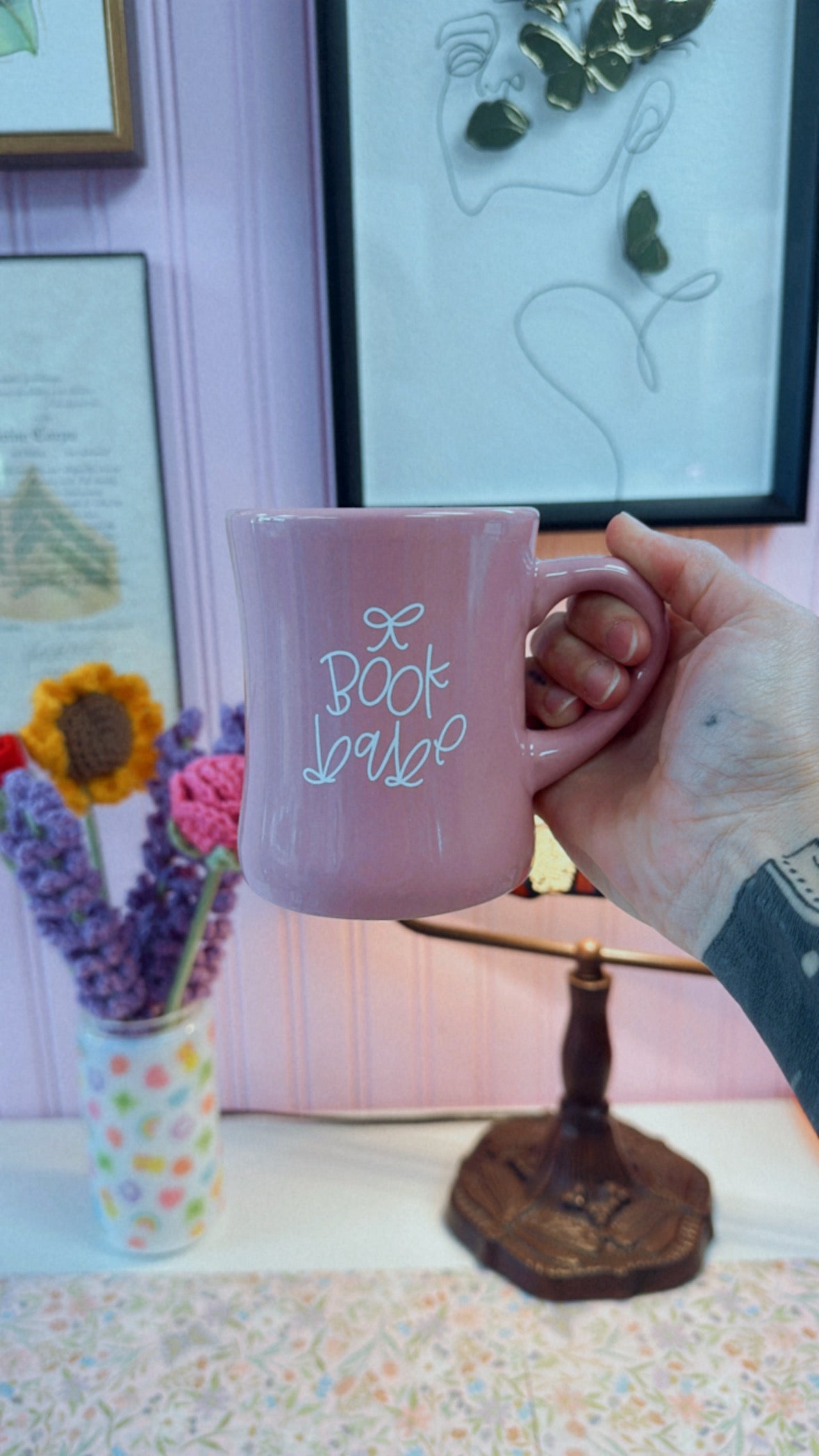 Book Babe Diner Mug 15oz