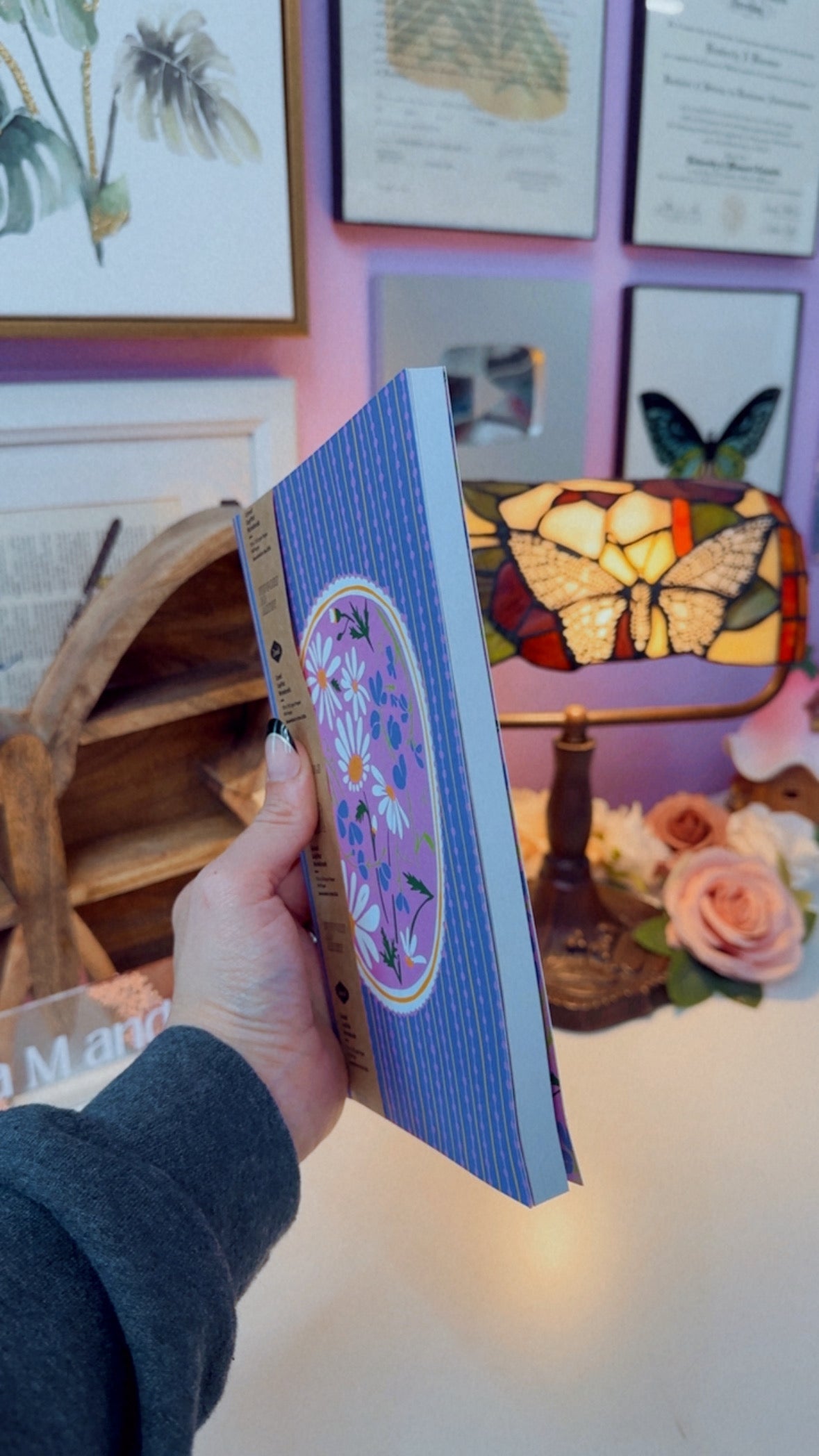 Daisy Cameo Layflat Notebook