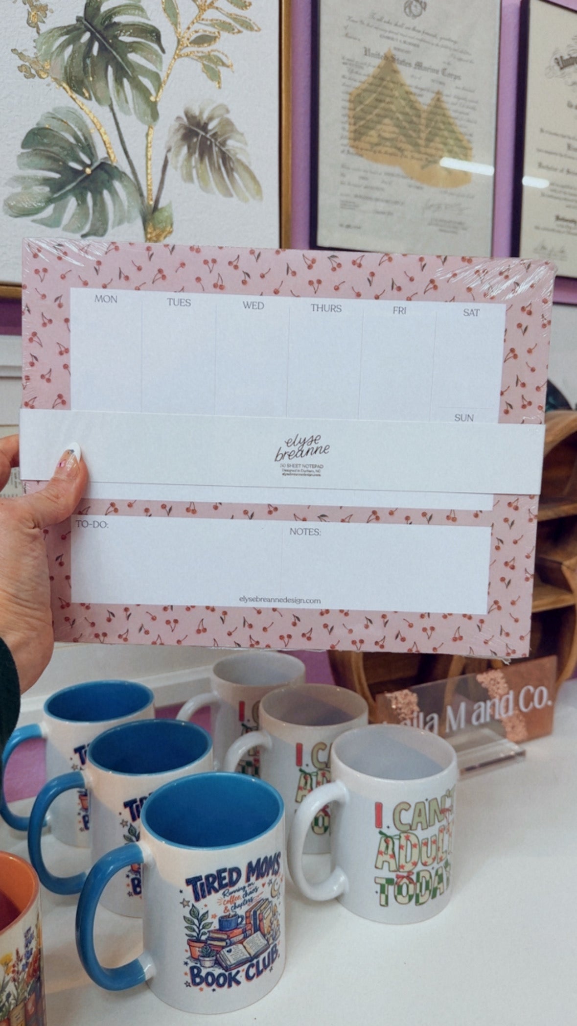 Cherries Weekly Planner
