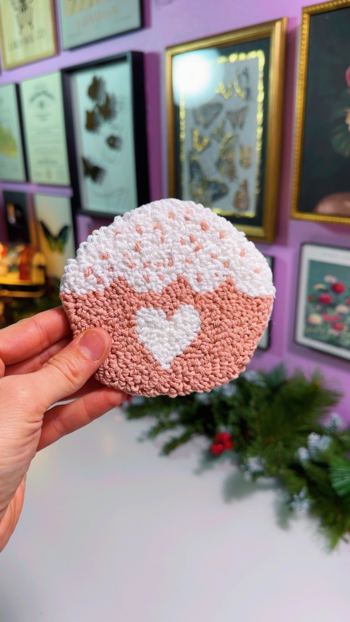 Cupcake Handmade Coaster