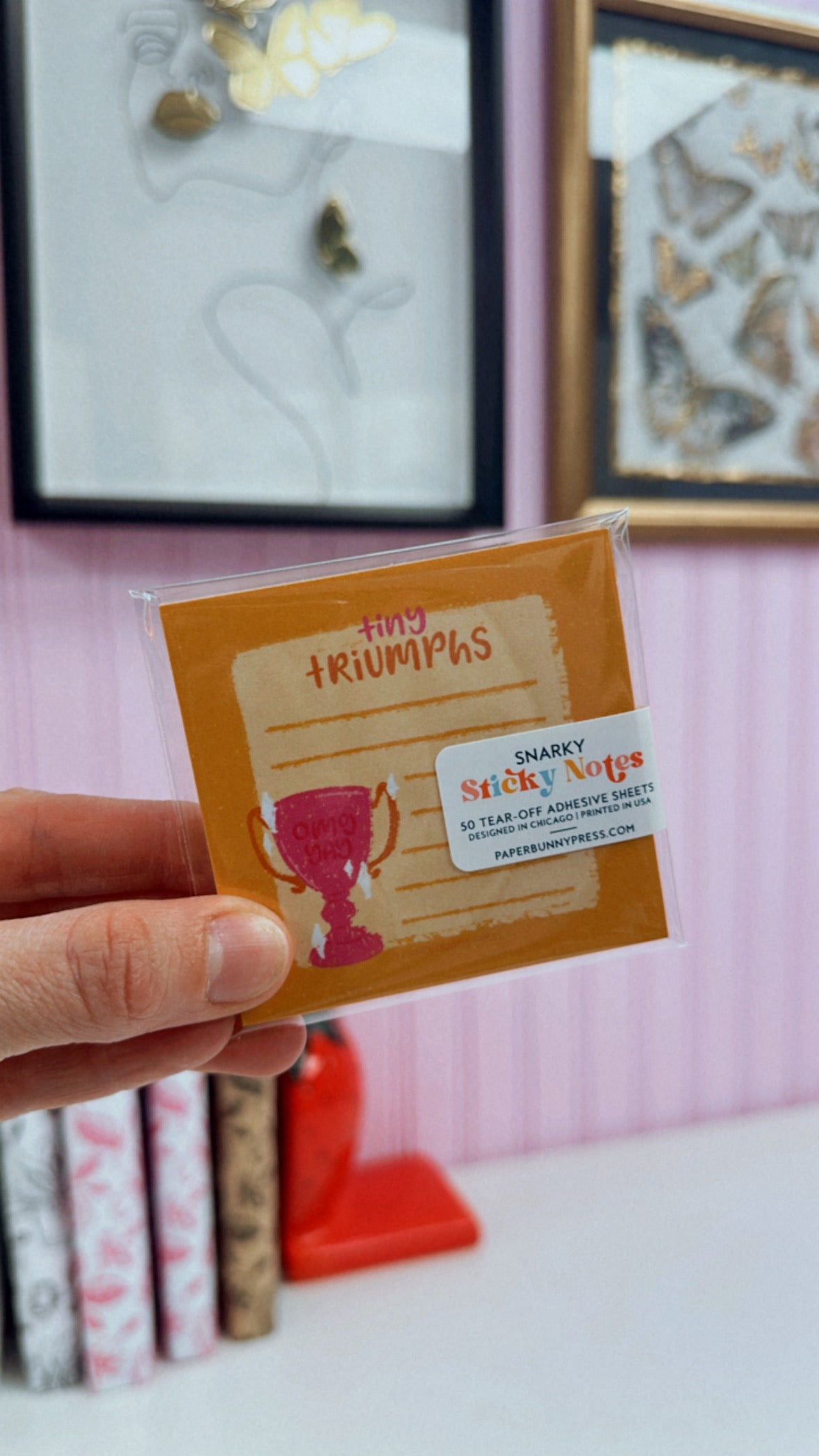 Tiny Triumphs Sticky Notes