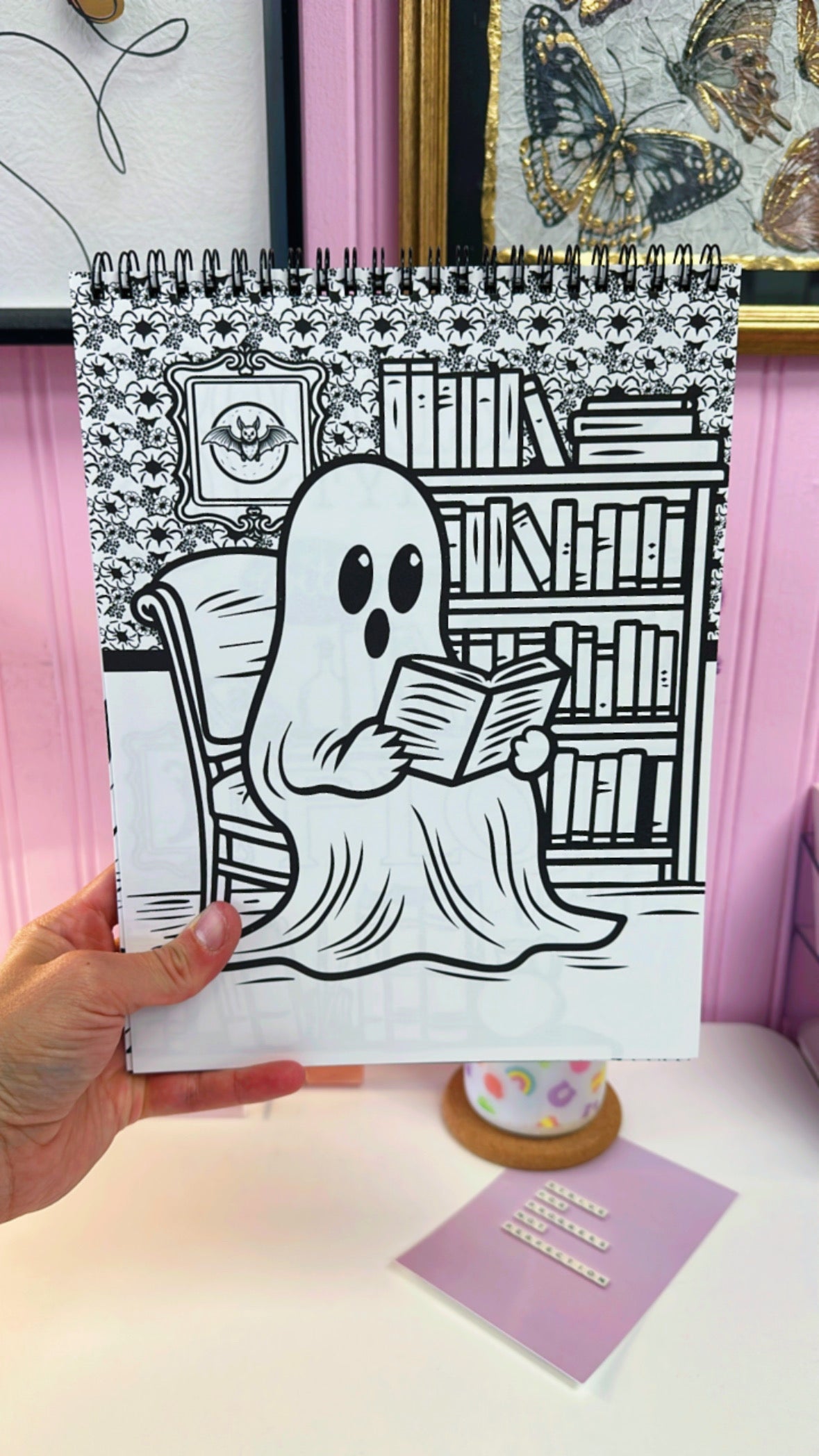 Waiting for the Night Coloring Book
