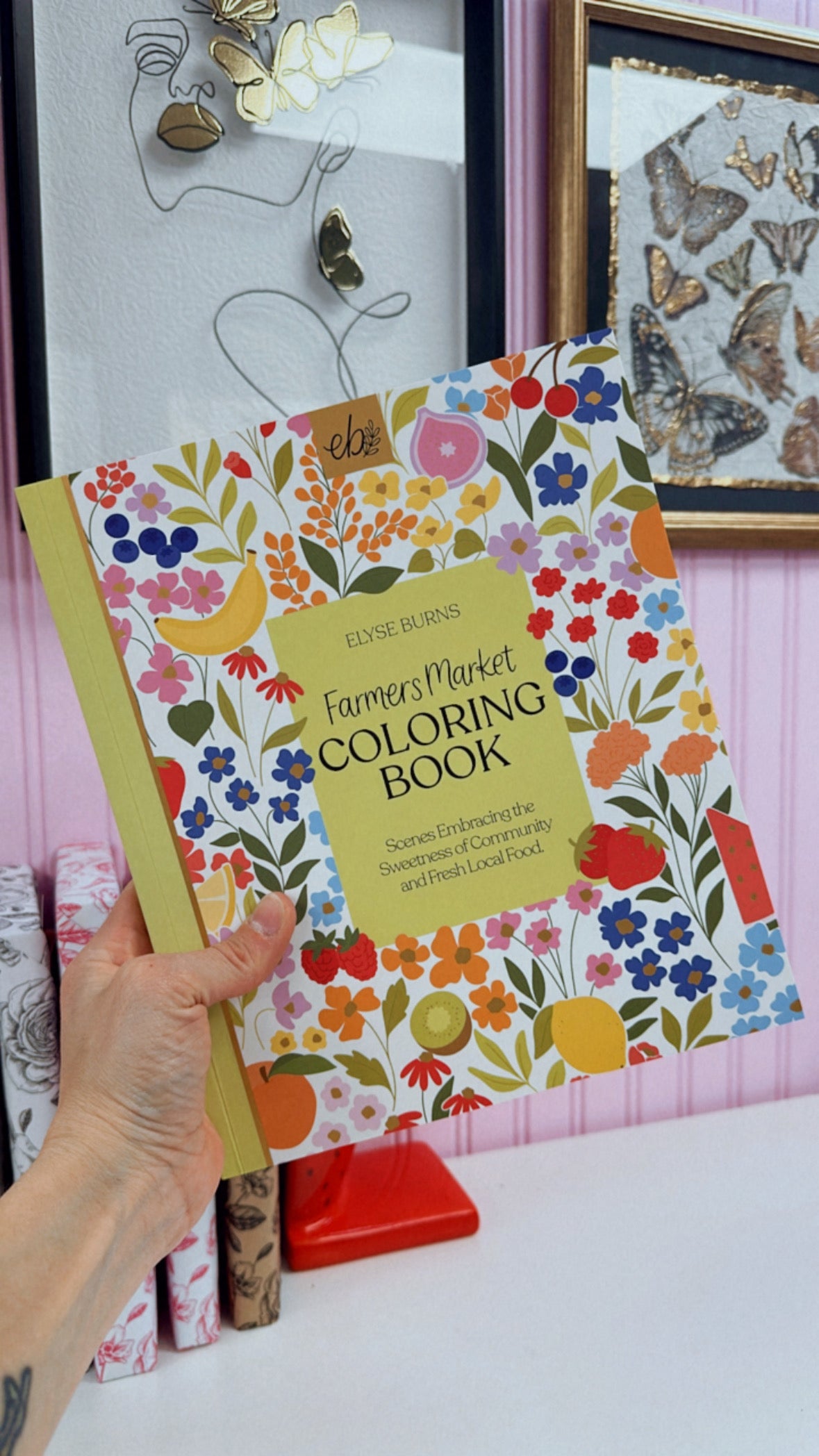 Farmers Market Coloring Book