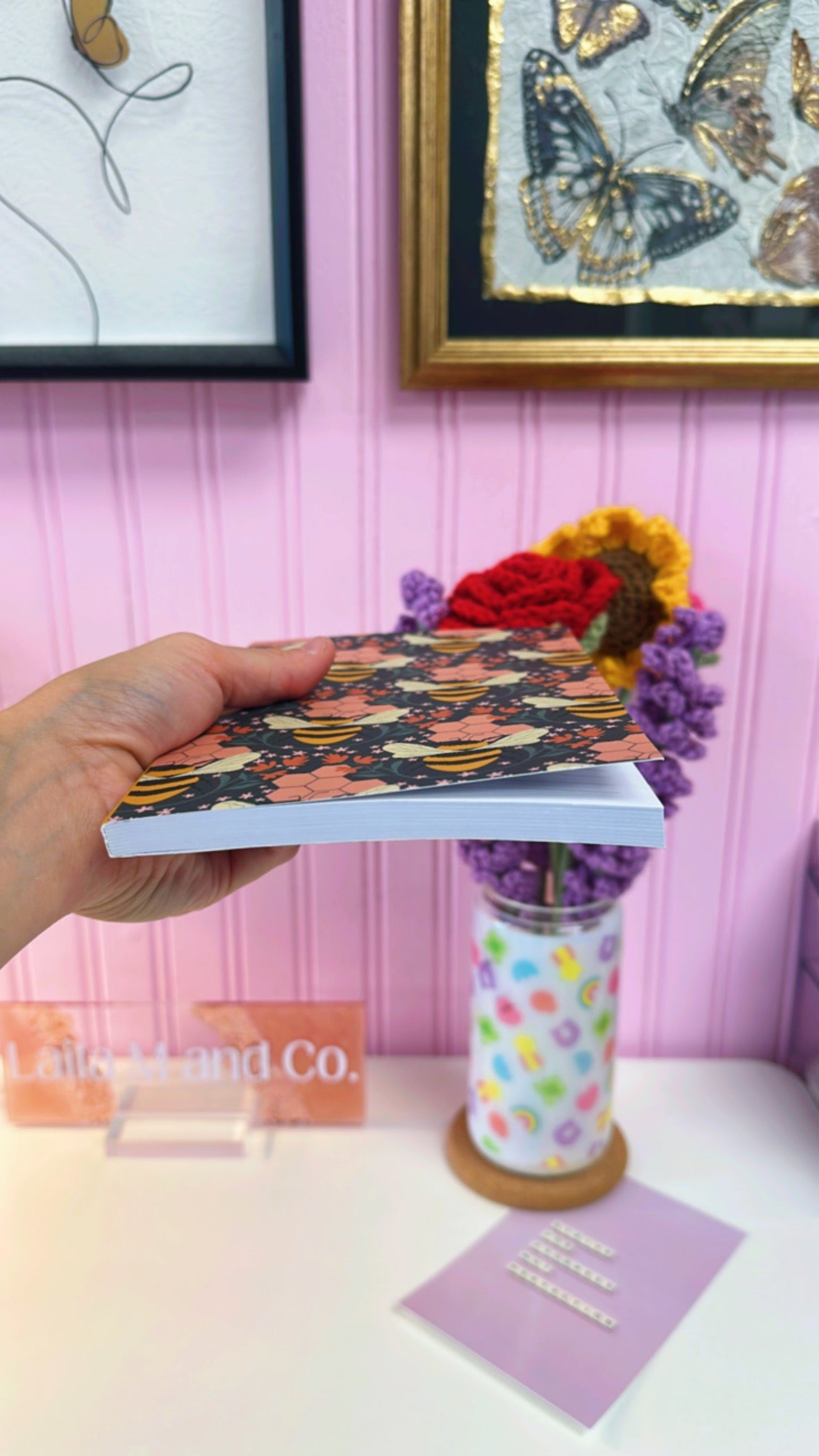 Honeycomb Bee Journal Notebook