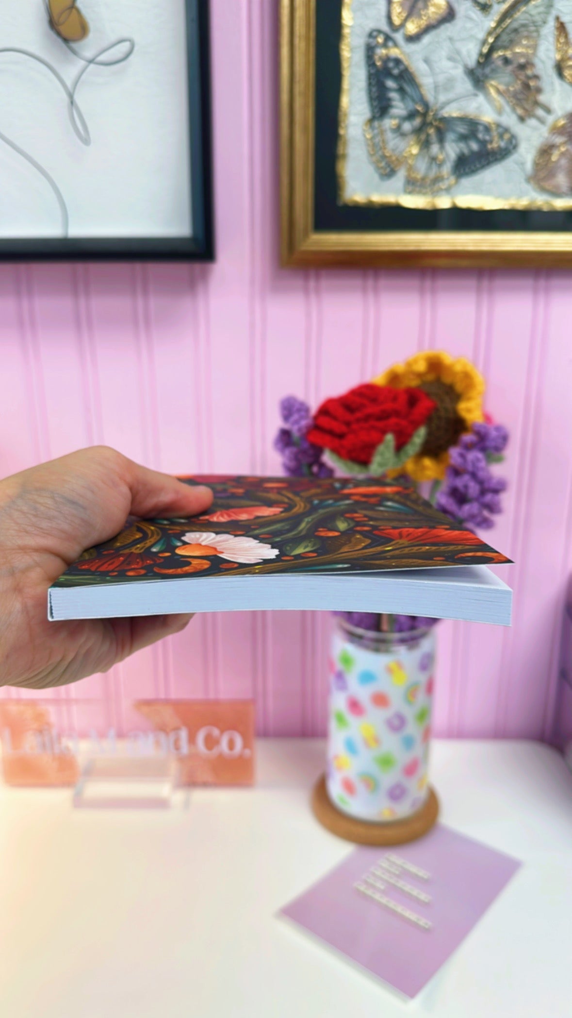 Nightly Floral Journal Notebook