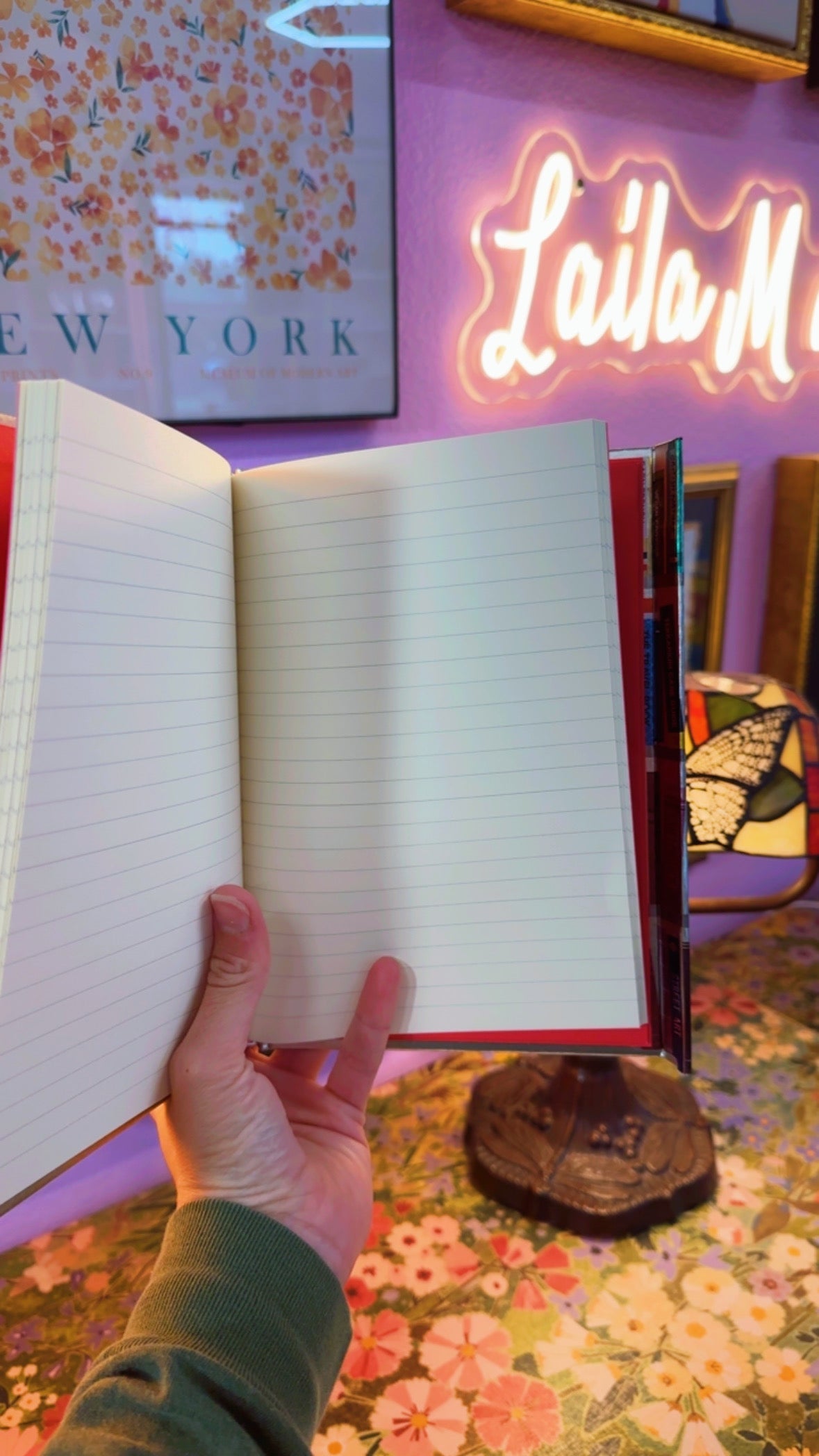 Georgia Breeze Bookshelves Notebook
