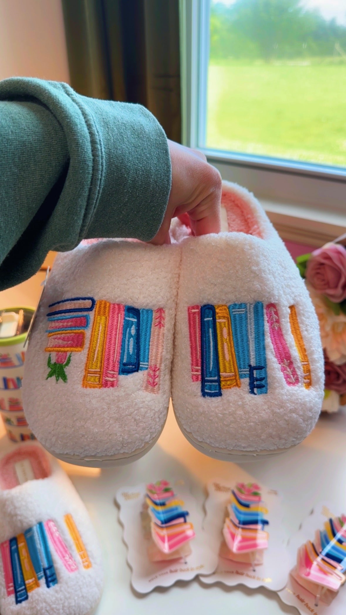 Bookish Slippers