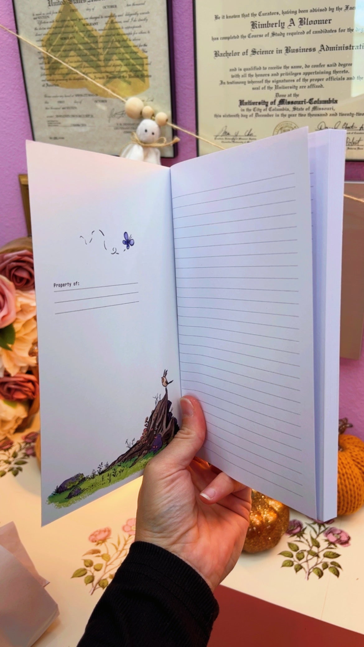 Cozy Bear Layflat Journal