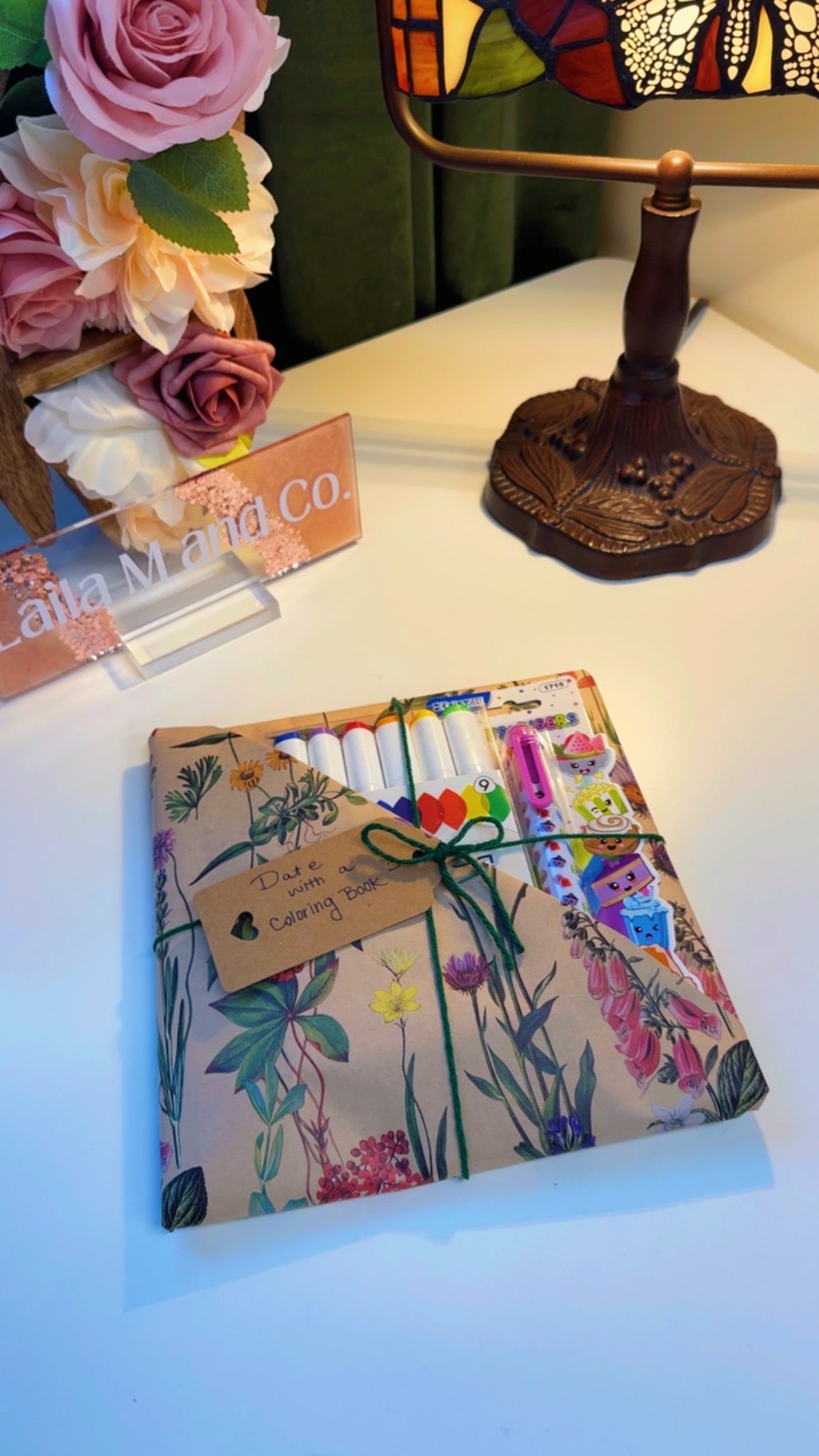 Laila’s Date with a Coloring Book