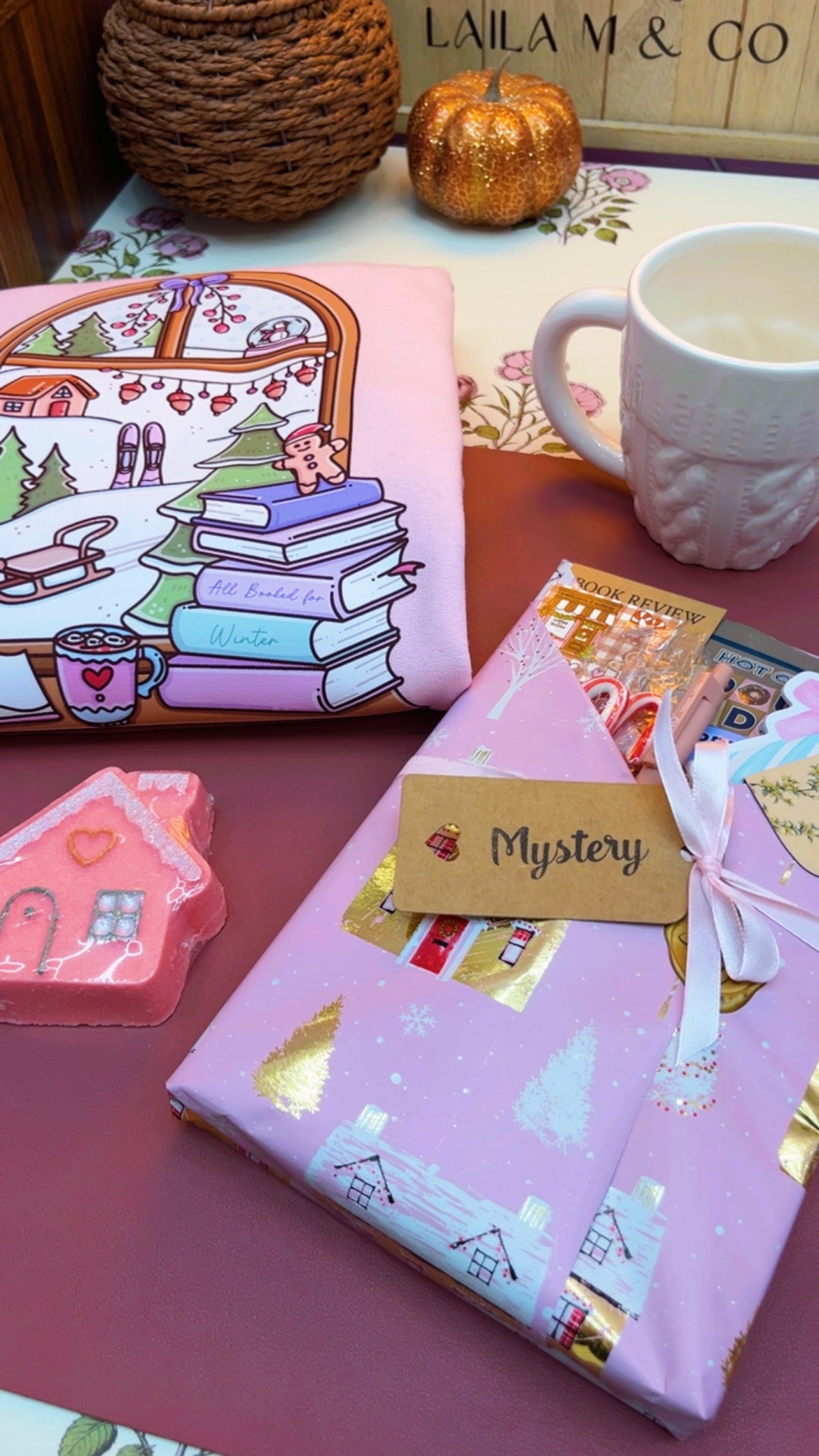 *New* Deluxe Pink Winter Bookish Bundle