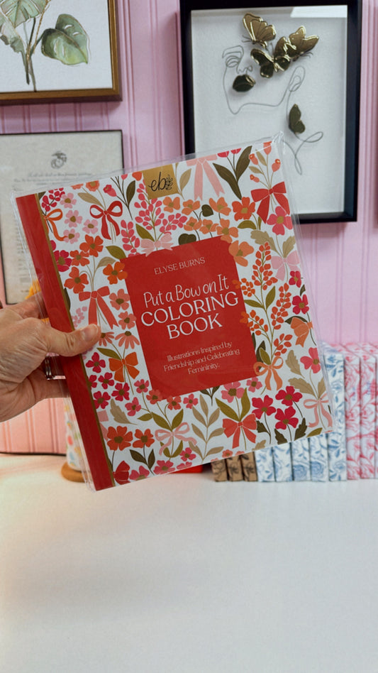 Put a Bow on It Coloring Book