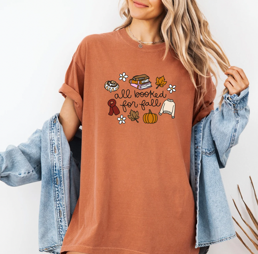 Booked for Fall T-shirt (Yam)