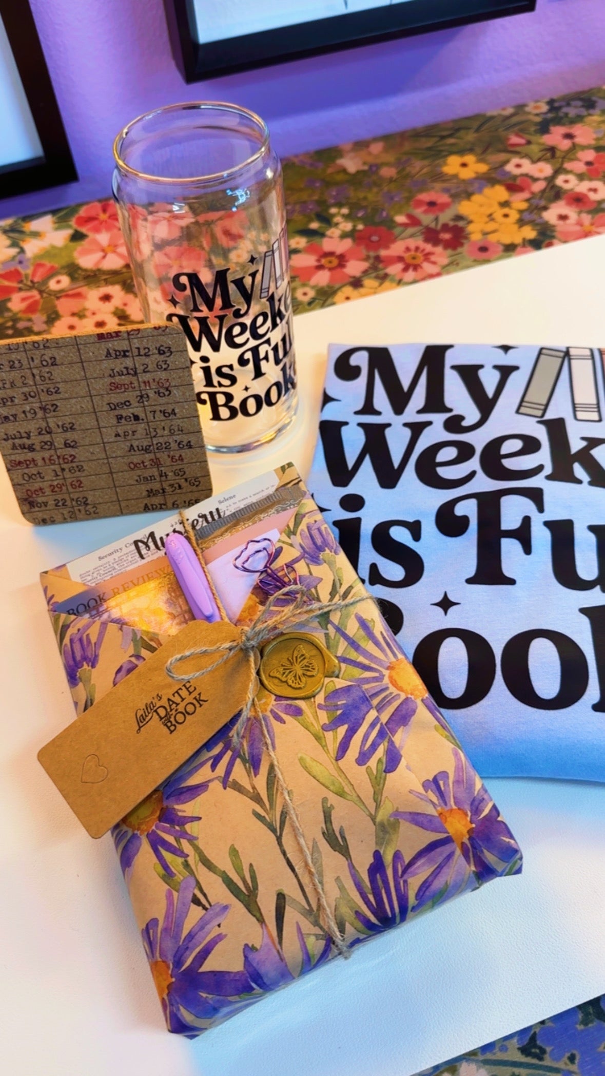*New* Weekend is Fully Booked Bookish Bundle (T-shirt!)