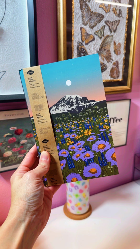 Mountain Floral Journal Notebook
