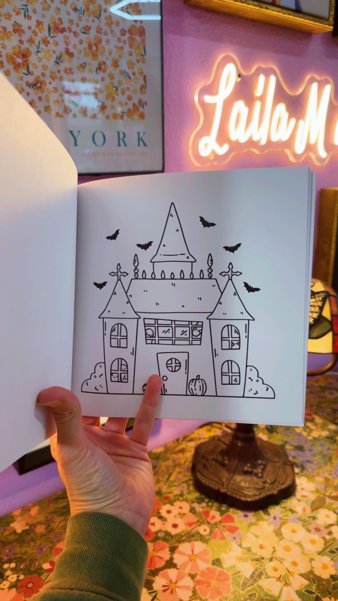 Spooky Little Things Coloring Book