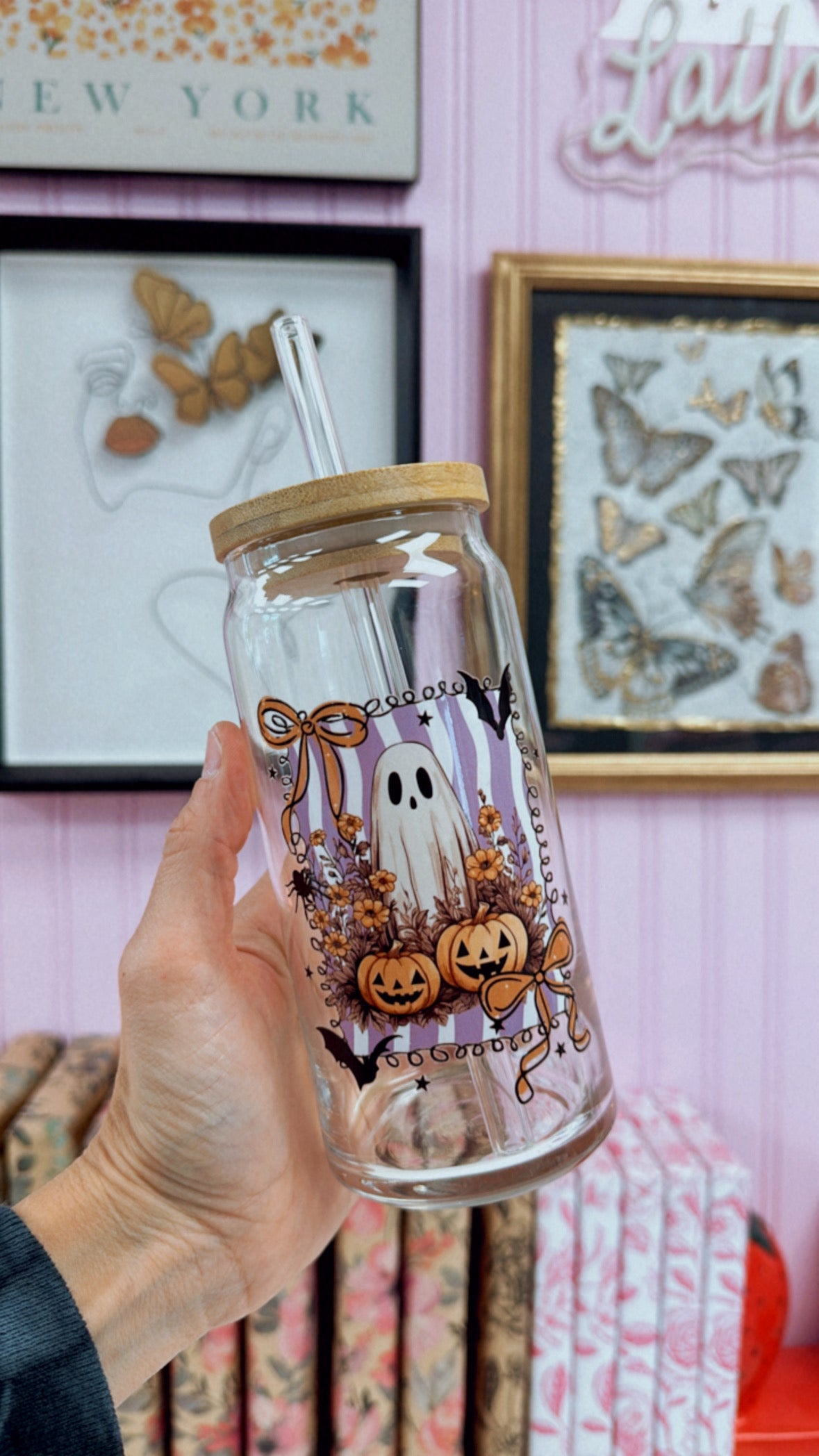Coquette Ghost 20 oz Glass