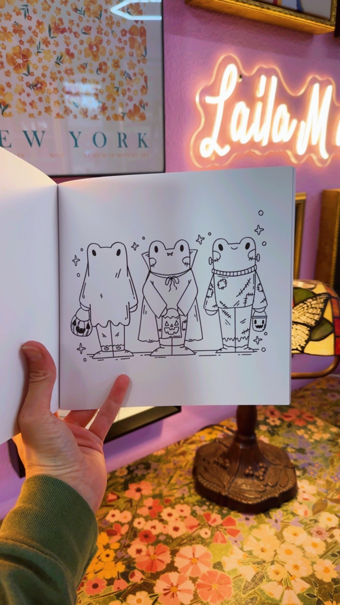 Spooky Little Things Coloring Book