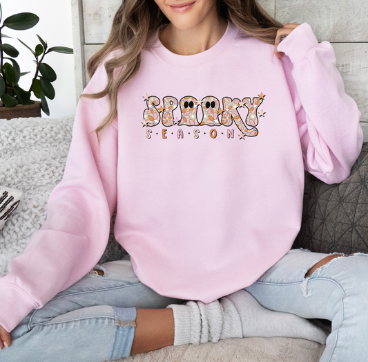 Spooky Season! Crewneck (Pink)