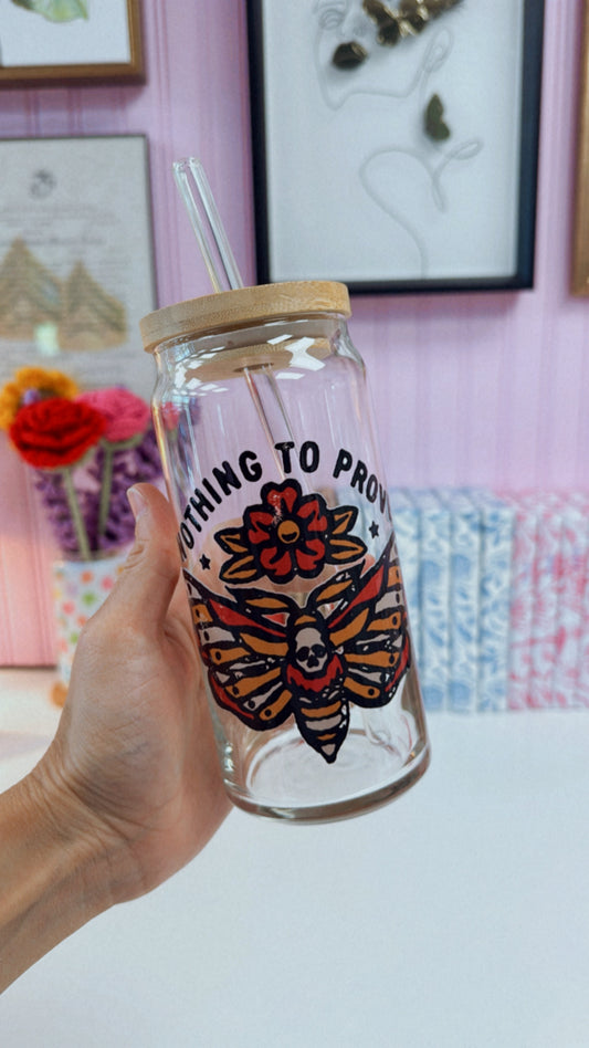 Nothing to Prove 20 oz Glass