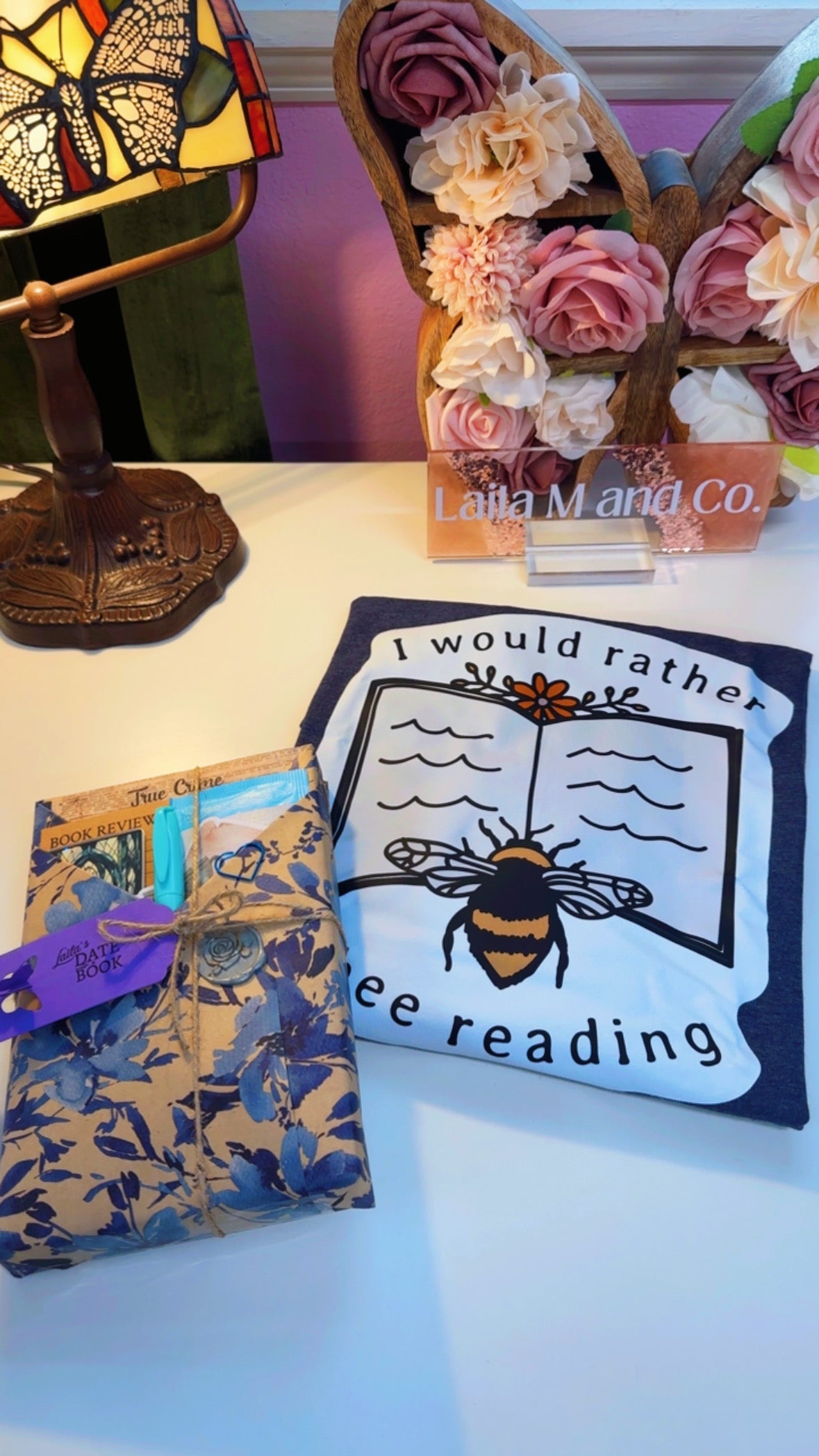 *New* Rather Bee Reading T-shirt + Book
