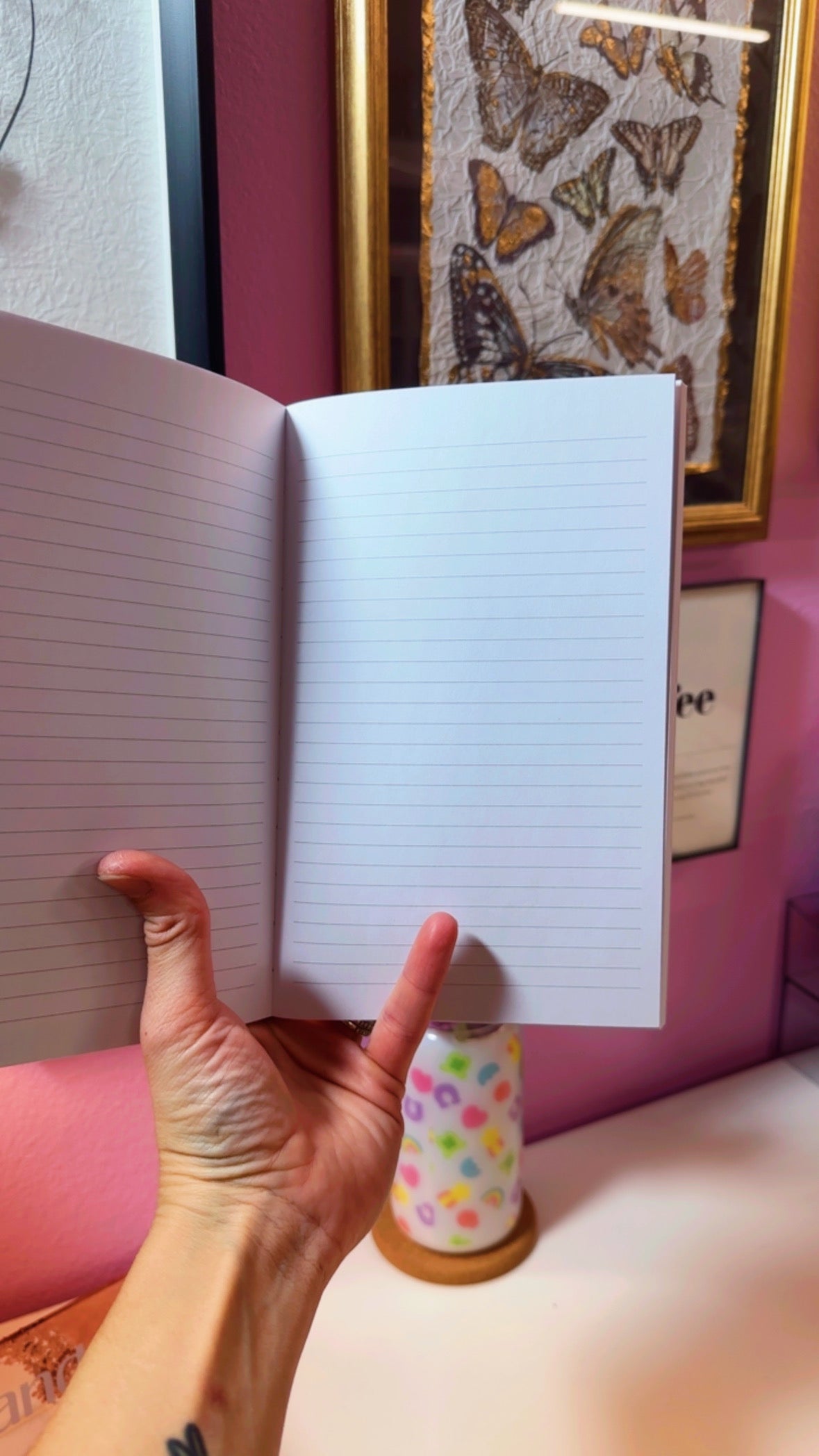 Mountain Floral Journal Notebook