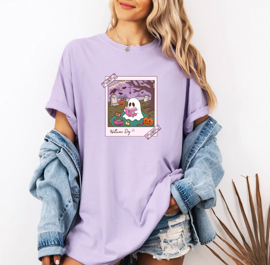 Halloween Night T-shirt (Lavender)