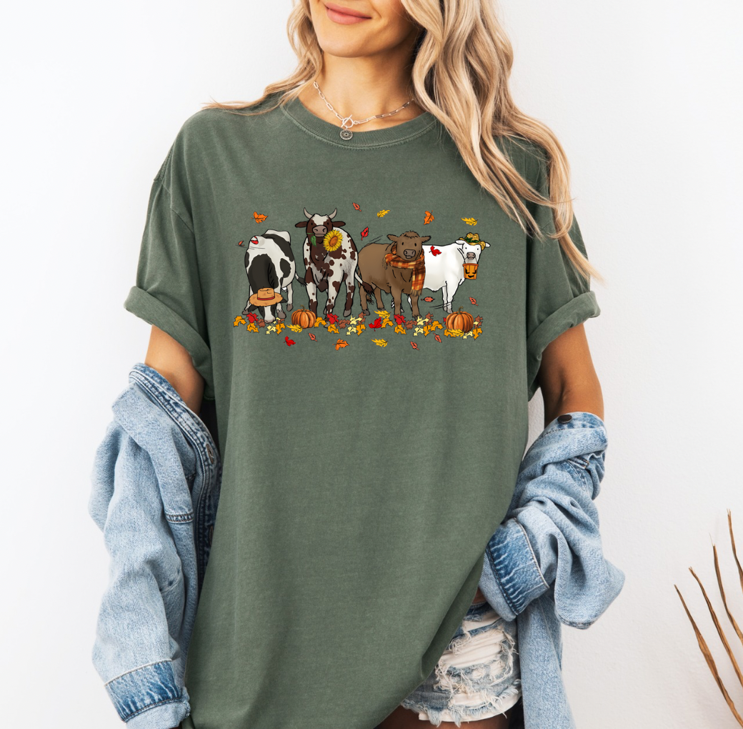 Fall Moos T-shirt (Green)