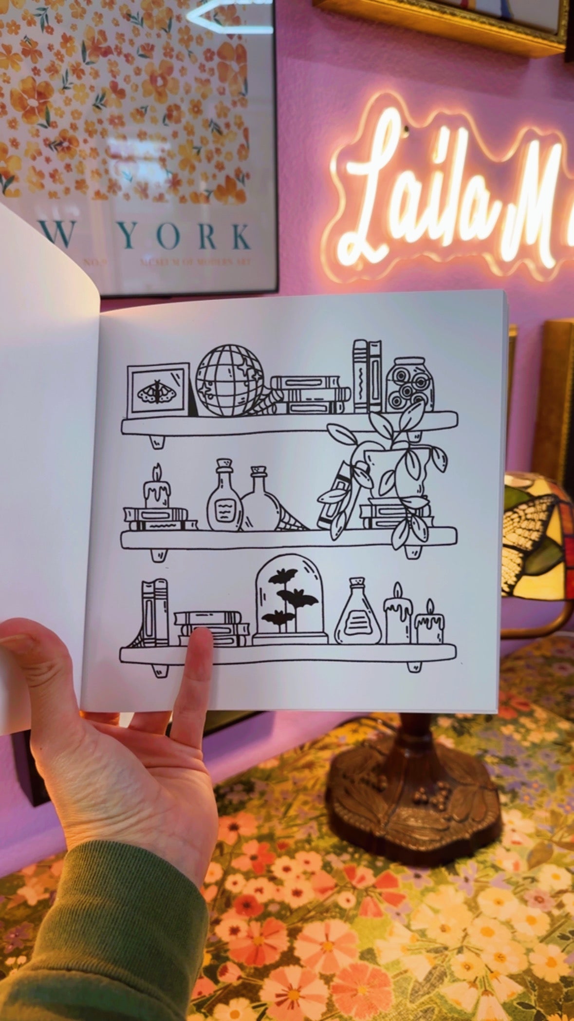 Spooky Little Things Coloring Book