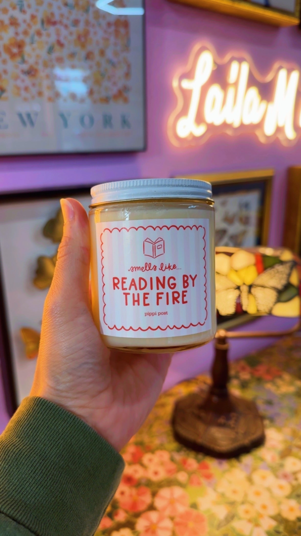 Reading by the Fire Soy-wax Candle