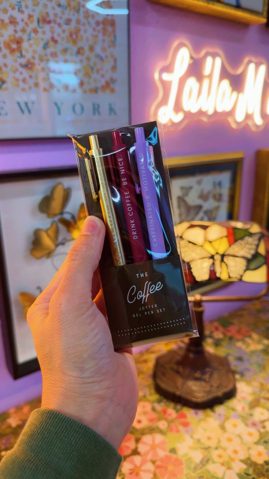 The Coffee Jotter Pens