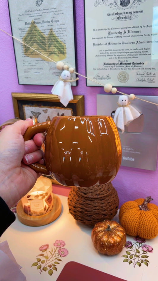 Orange Pumpkin Mug (19 oz)