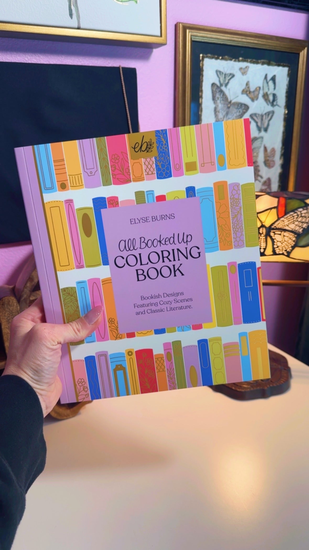 All Booked Up! Coloring Book