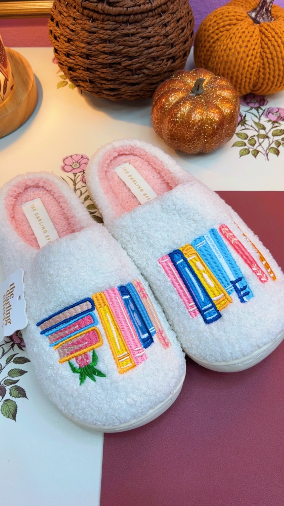 Bookish Slippers