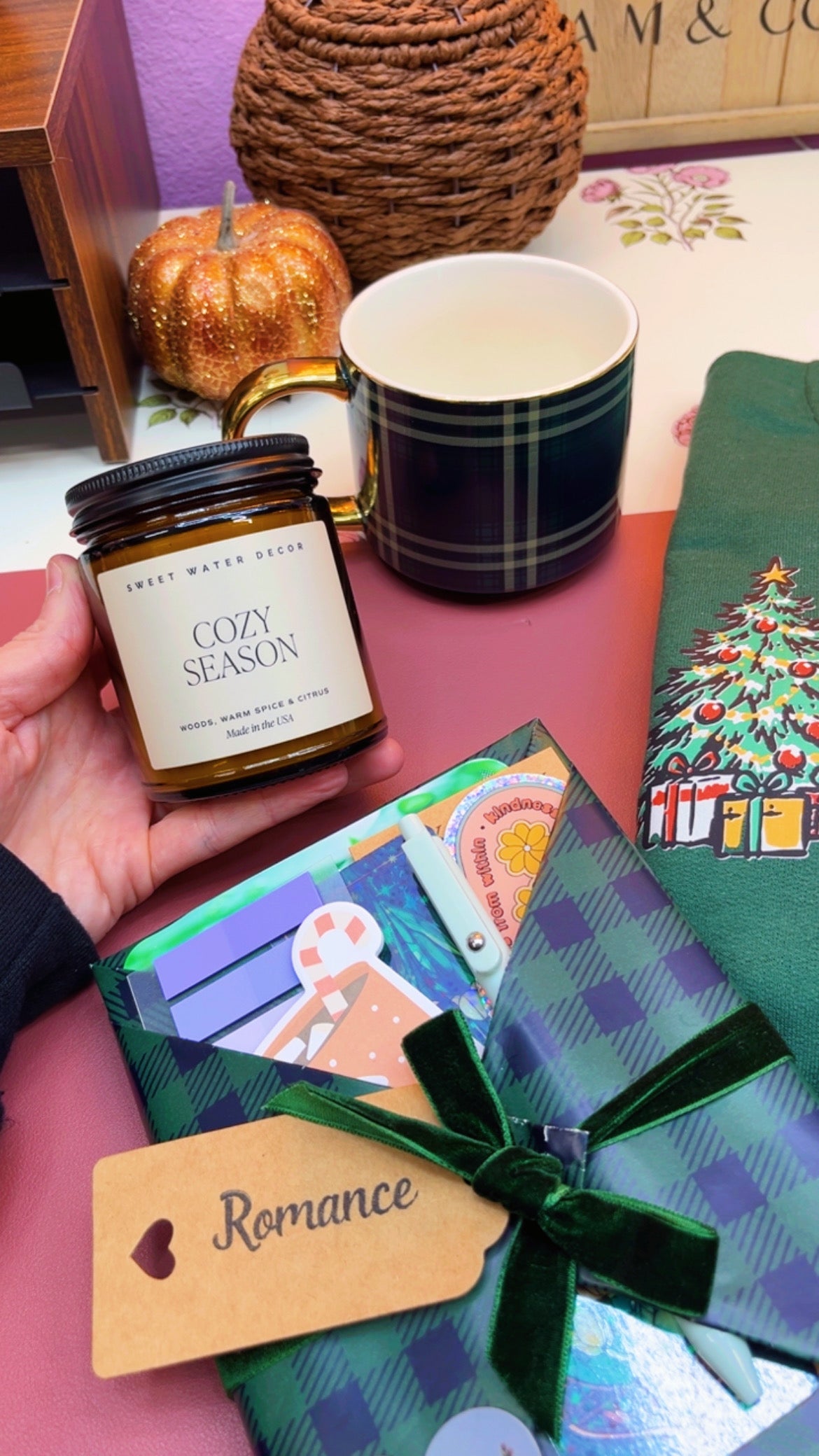 *New* Deluxe Plaid Christmas Bookish Bundle