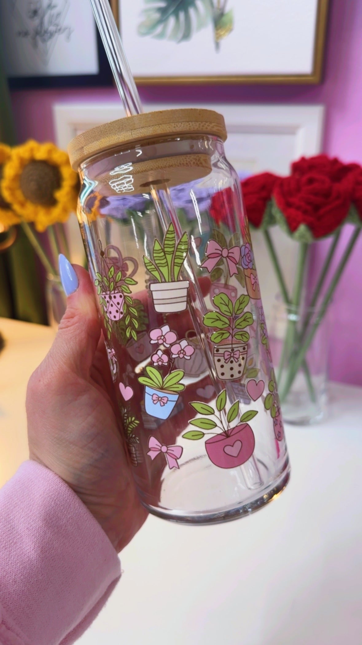Cutie Plants 20 oz Glass Can