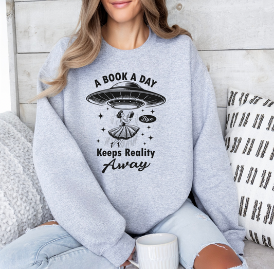 Leaving Reality Crewneck (Grey)