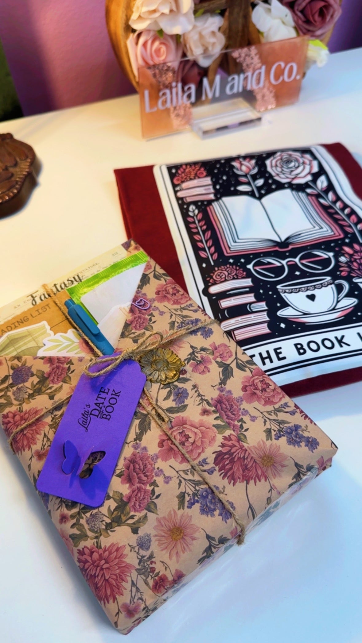 *New* Book Lover T-shirt + Book