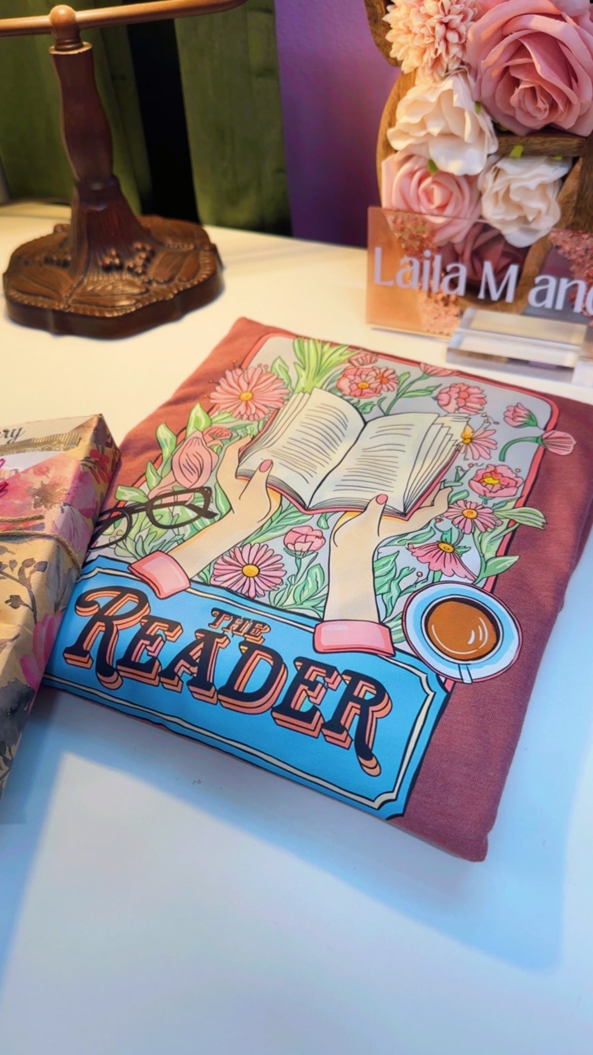*New* The Reader T-shirt + Book