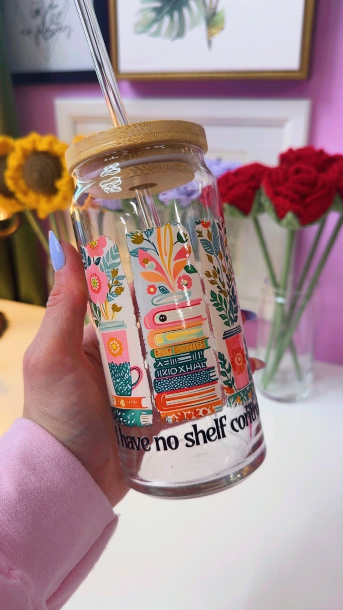 No Shelf Control 20 oz Glass Can