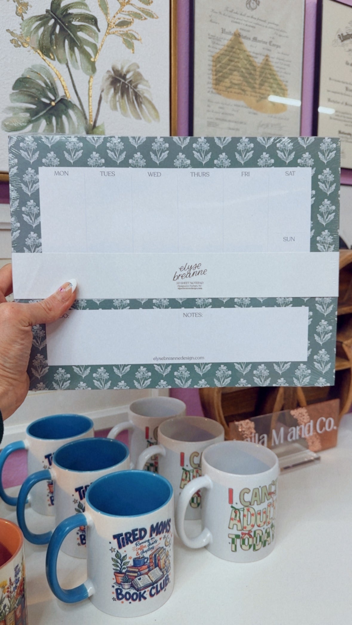 Forget Me Nots Weekly Planner