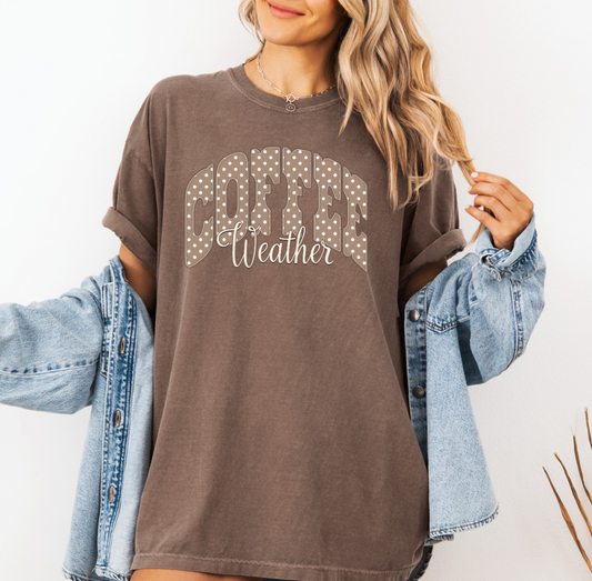 Coffee Weather T-shirt (Espresso)