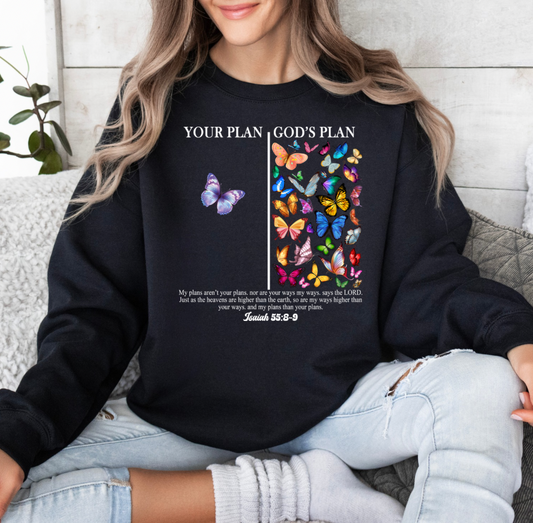 God’s Plan Crewneck (Black)