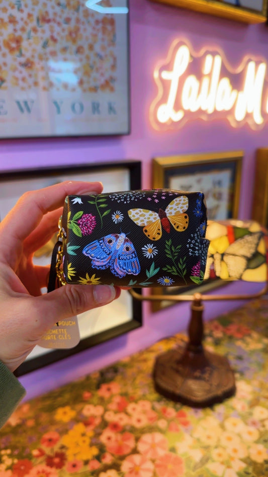 Midnight Garden Key Chain Pouch