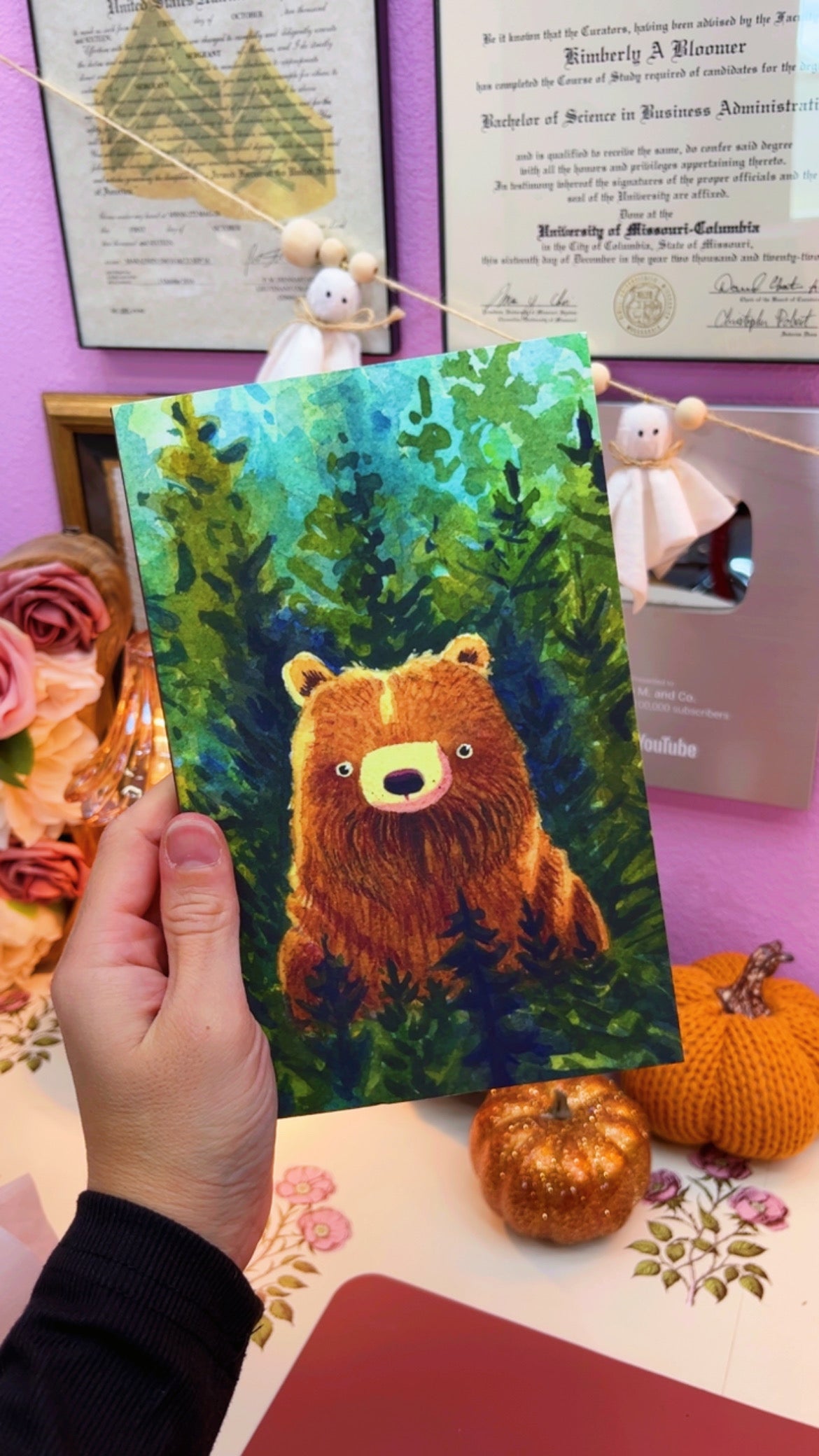 Cozy Bear Layflat Journal