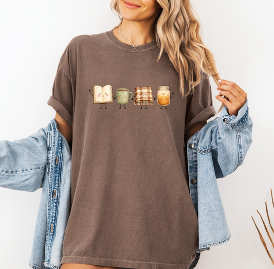 Cozy Fall T-shirt (espresso)